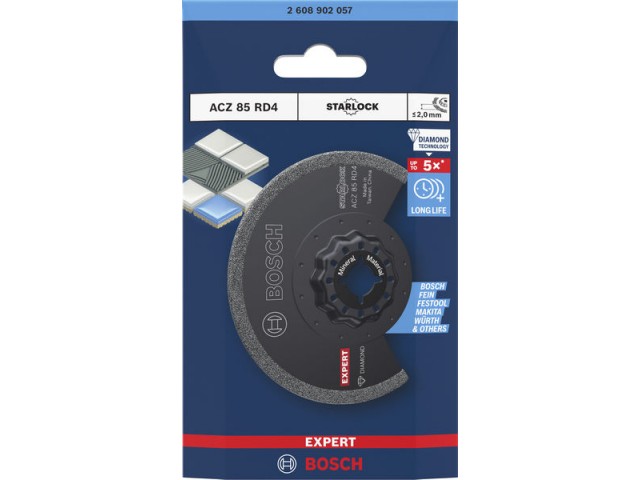 Segmentni list za fugirno maso Bosch EXPERT ACZ 85 RD4, 2608902057